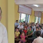 Huyện Đô Lương đối thoại với phụ huynh làng Văn Hà tìm giải  pháp để học sinh tới trường.